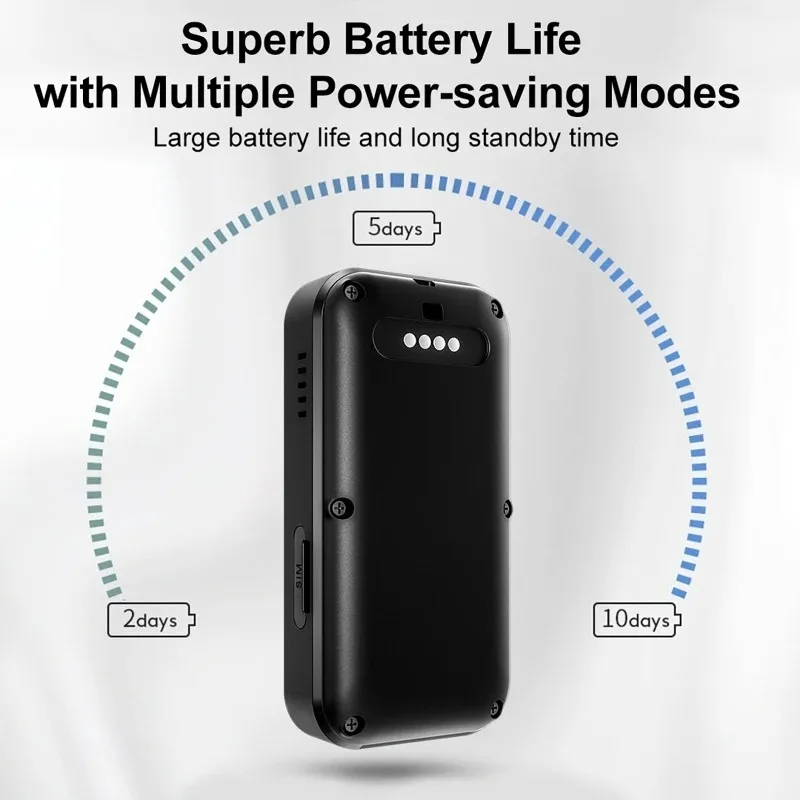 Elderly 4G Tracking Tracker SOS Wireless WiFi Caregiver Pager Old People Locator Fall Alert Tracker IP67 Anti Lost Medical Alert