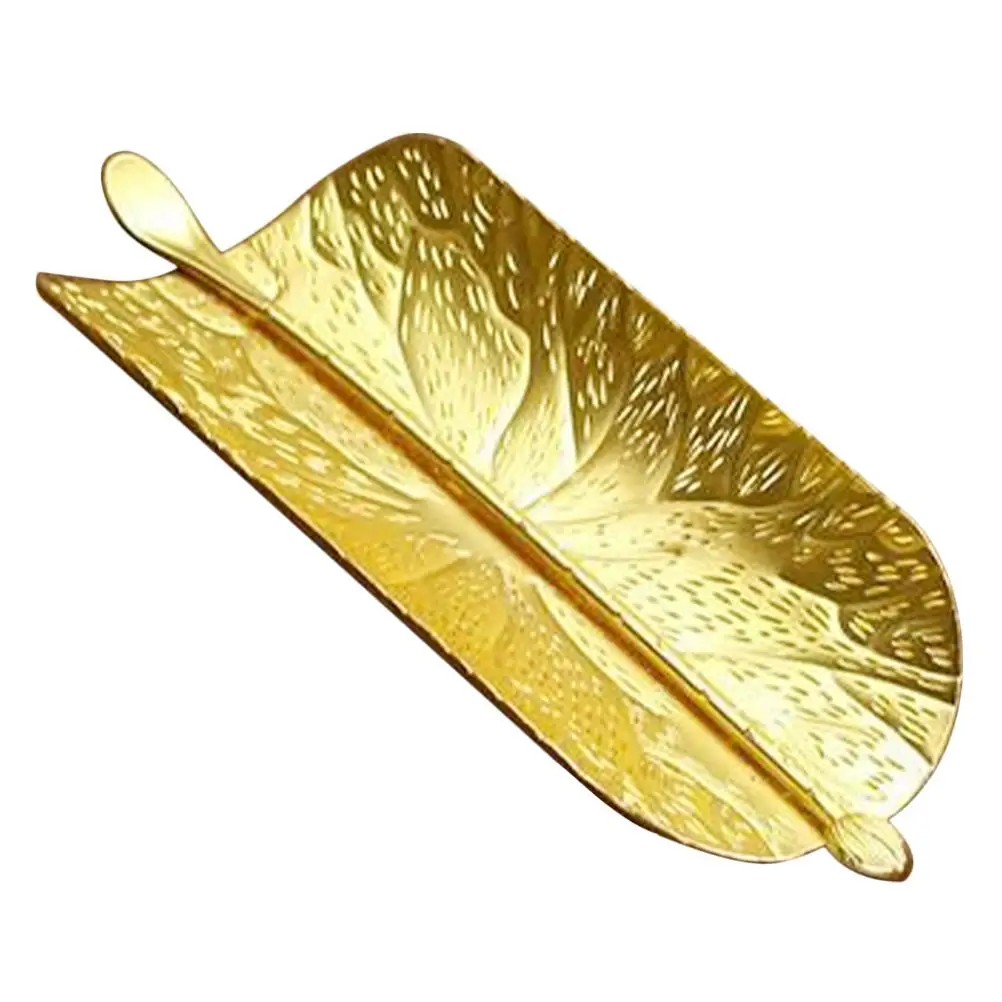 

Scoop for Loose Tea Coffee Bean Spoons Alloy Leaf Container Scoop Golden Storage Dish Grain Spoon Smooth Edges Safe Use Easy