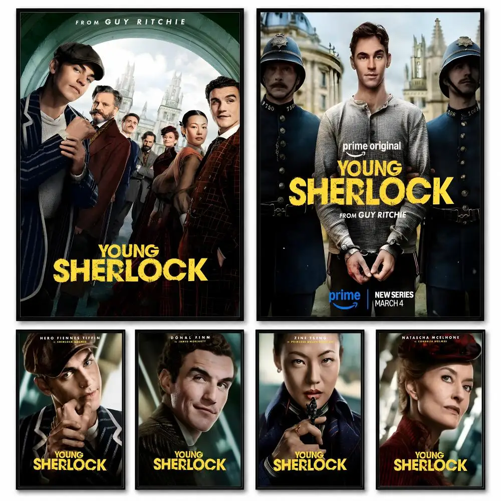Y-young Sherlock tv Poster Room Decor Home Wall Art Printing Waterproof Garage BedRoom Posters Gift