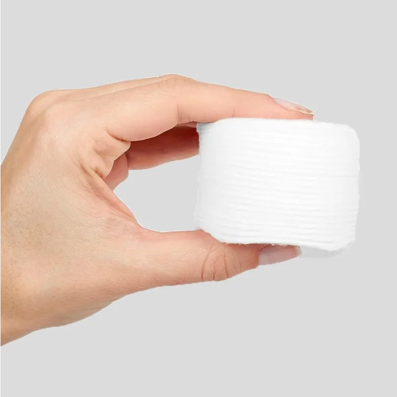 Hypoallergenic 100% Cotton Rounds for Makeup Removal and Skincare, 100 Count, 1 Pack