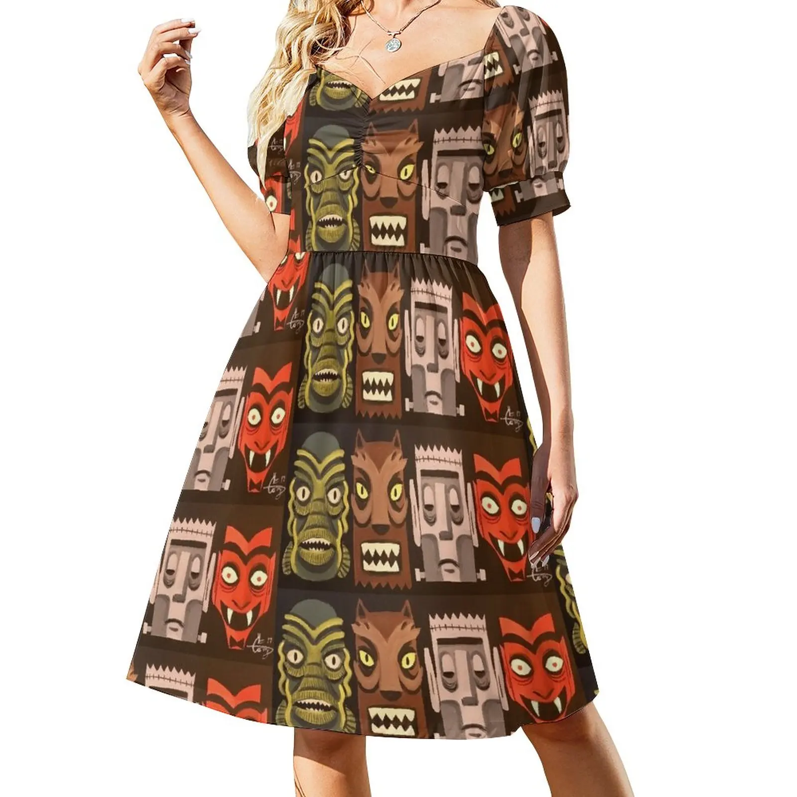 

Tiki-Mon Sleeveless Dress women's clothing trend 2023 women long dresses