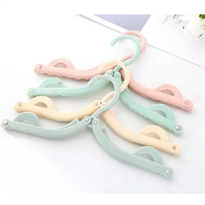Multifunctional Travel Folding Clothes Hanger Portable Clothes Hanger Anti Slip Foldable Drying Rack Space Saving Stand