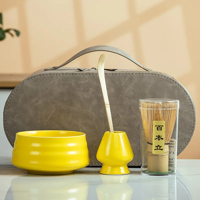 

Чаша матча в японском стиле, инструмент для заказа чая династии Сун, керамическая чаша для чая, миксер для чашек, кисть матча, подарочный набор