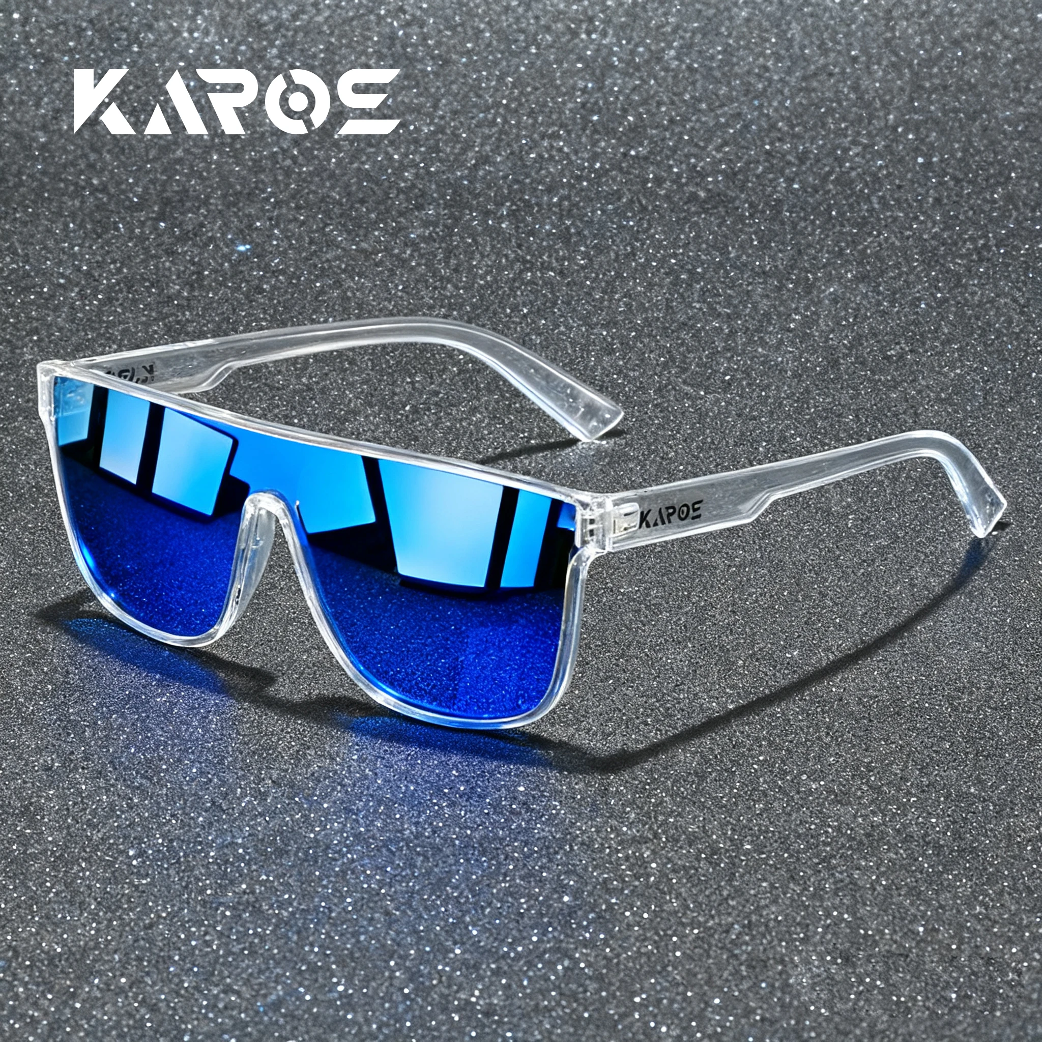 KAROS Premium Polarized Sunglasses Unisex with UV400 Shield Anti Reflective Coating for Various Sports Cycling Hiking Driving