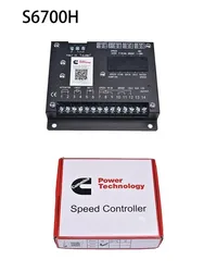 S6700H S6700E 디젤 발전기 엔진 속도 컨트롤러 거버너 액추에이터 제어 모듈 모터 패널 발전기 부품 S6700H