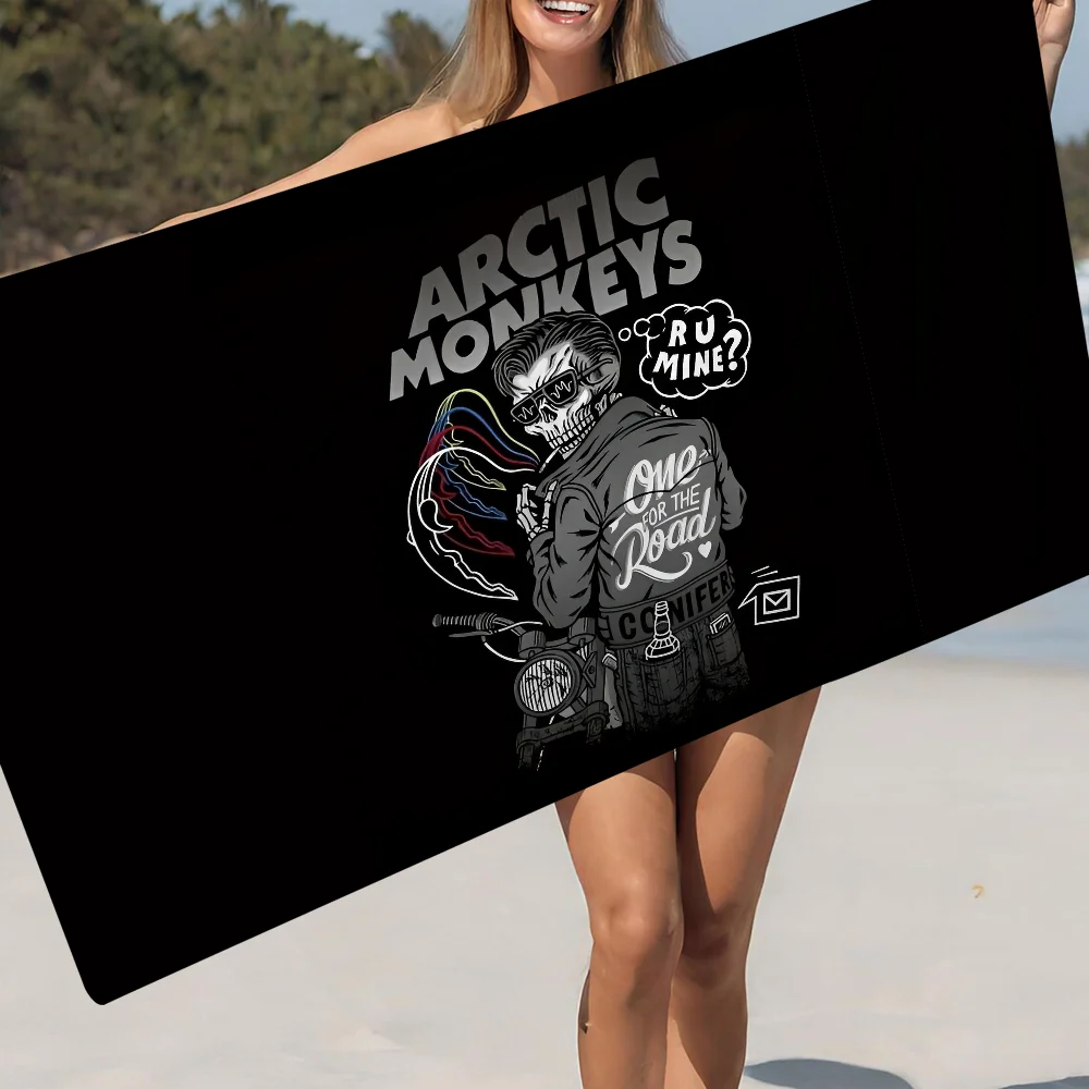 

Rock Band Arctic Monkeys Big Microfiber Beach Towels Quick Dry Towel Sand Beach Towels Pool Towel For Travel Swim Pool Yoga