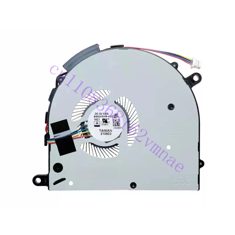 New Original Laptop CPU Cooling Fan For MSI MS-14C1 14C2 14C5 MS-14D1 14D2 14D3  BS5205HS-U3Z