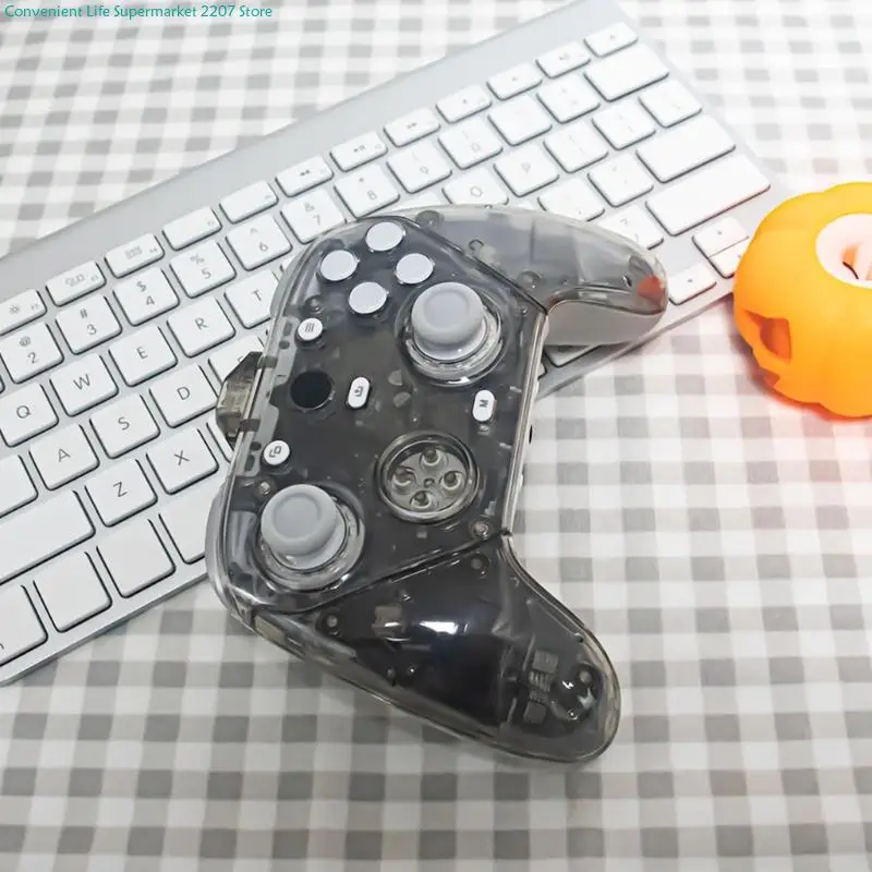 Cubierta de controlador transparente J0PA para GameSir G7 Pro, carcasa frontal de accesorios de gaming 3
