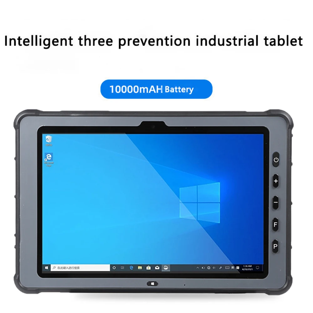 Original K10C Military-grade Rugged Windows Tablet for Construction Sites 10.1" 12th Gen Intel I7-1255U 16GB RAM Fieldwork RJ45