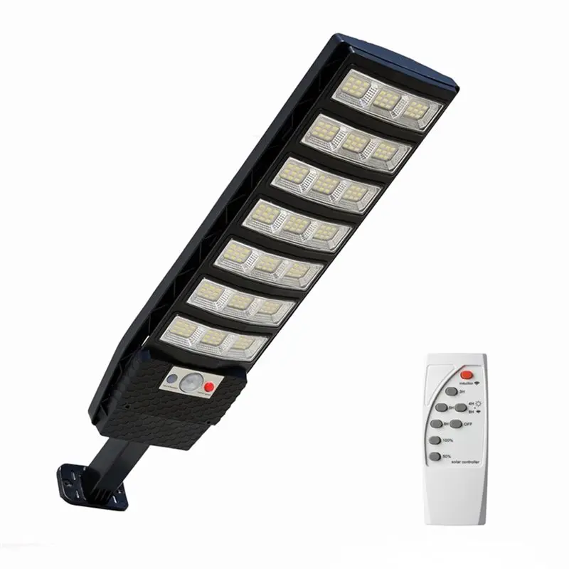 【noEl】lampe-a-detecteur-de-mouvement-lampe-d'exterieur-a-energie-solaire-189-led-pour-patio-cour-garage-lampadaire-solaire-avec-telecommande