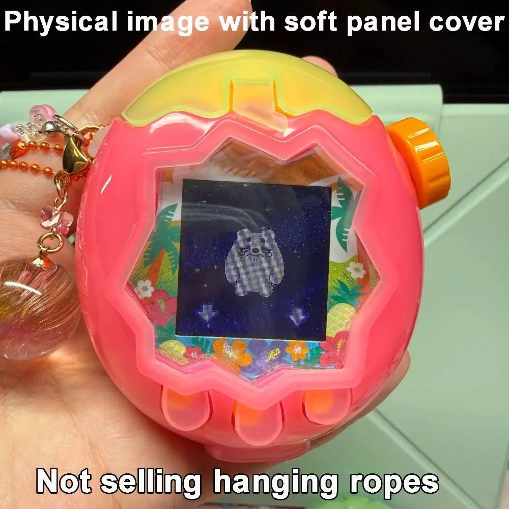 Soft TPU Protective Cover Color Changing Effect with Soft Panel Cover Decorative Cover Precise Cutouts for Tamagotchi Paradise