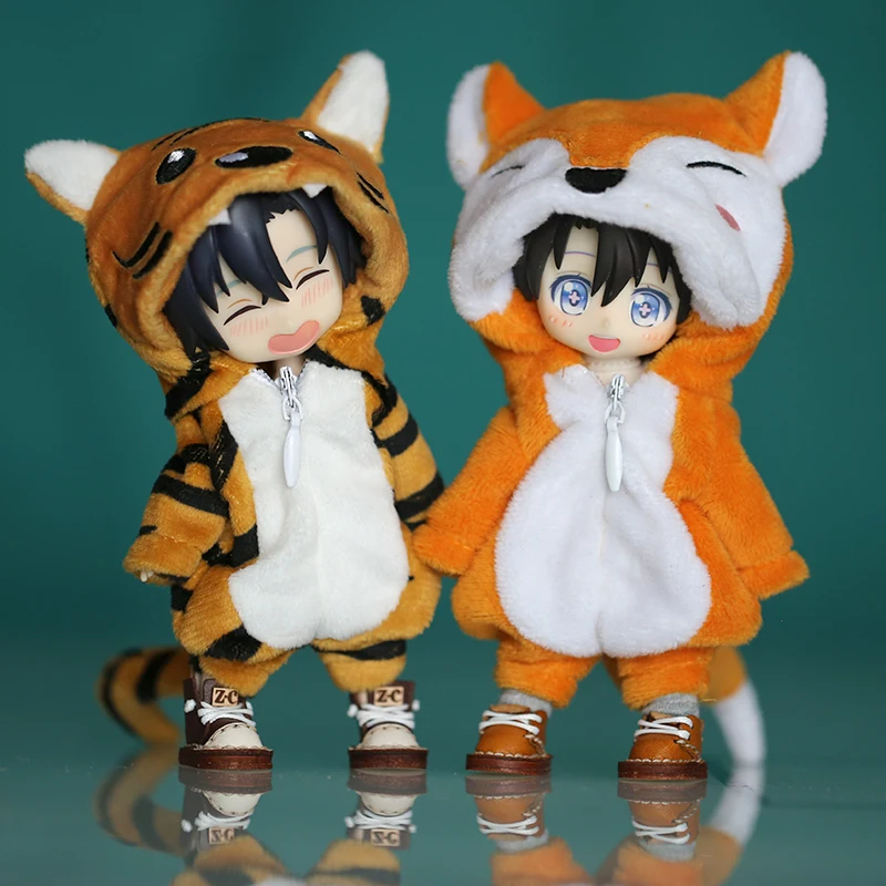 1/12 BJD Doll Clothes Cute Dinosaur animal monster Dolls Clothing for ob11,obitsu 11,molly, gsc  Doll Accessories Toys Gifts