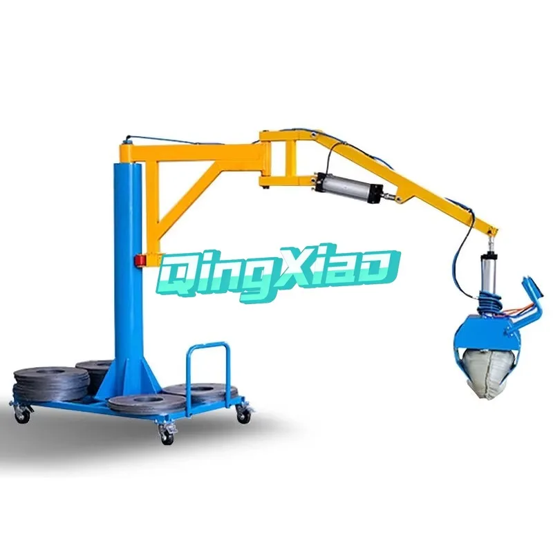 Universal Robot Arm Cement Handling Artifact Feed Loading  Unloading  Stacking Fertilizer Mobile Robot Pneumatic Mechanical Grab