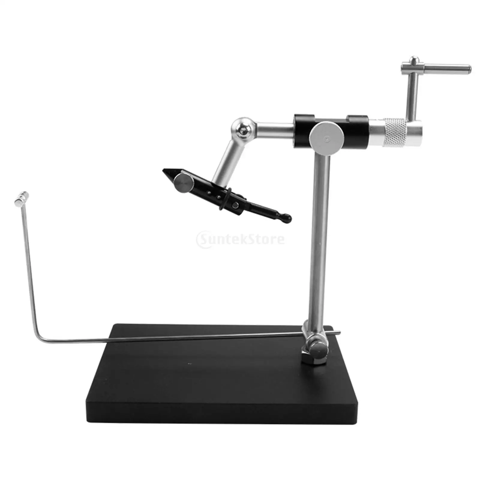 Fly Tying Vise Accessory Fly Tying Tools 360 Degree Rotary, Fishing Hook Rotary Tying Vise Portable Fishing Line Stand