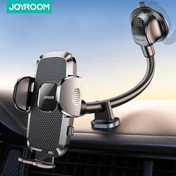 Dashboard Car Phone Holder【360° Widest View】9in Flexible Long Arm, Universal Handsfree Auto Windshield Air Vent Phone Mount 2023