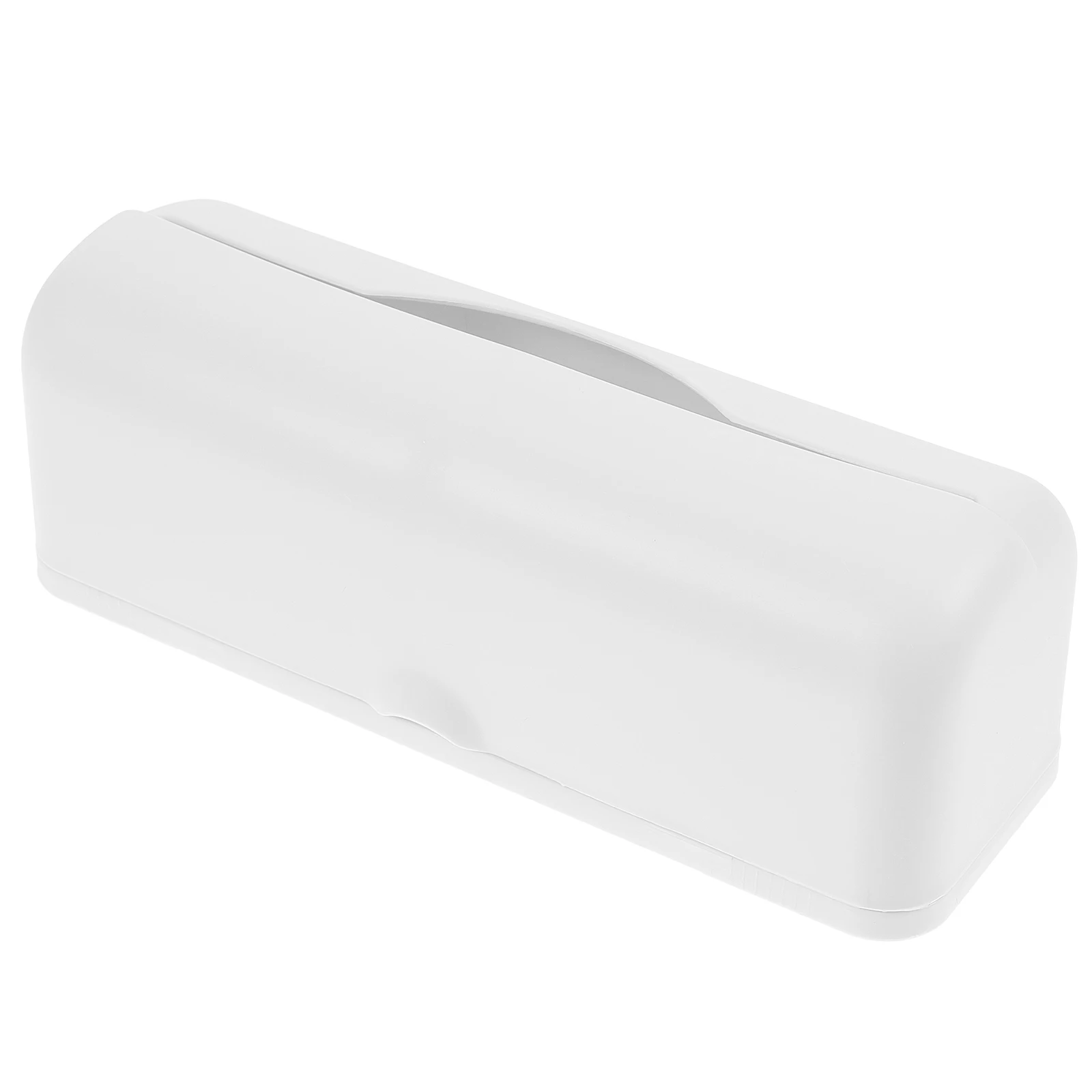 

WallMountedTrashBagHolder18x6x65WhiteGroceryBagDispenserStorageContainerforPlasticBagsKitchenFacility