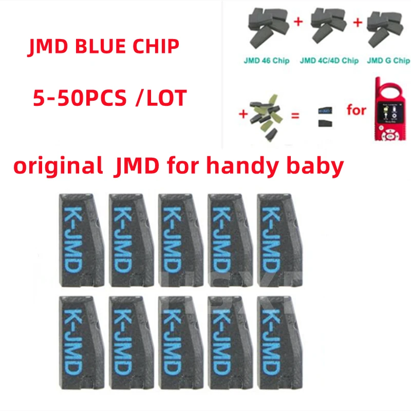 5-50pcs New Arrival Original JMD Blue Super King Chip for Handy Baby jmd chip blue copy/clone t5 46  G 48 4C jmd 4D Chip