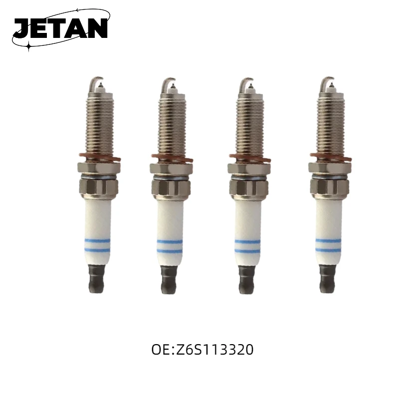 4-6pcs Iridium Spark Plug OE# Z6S113320 A0041596403 9813769880 For Mercedes-Benz W221 W212 S212 C207 S211