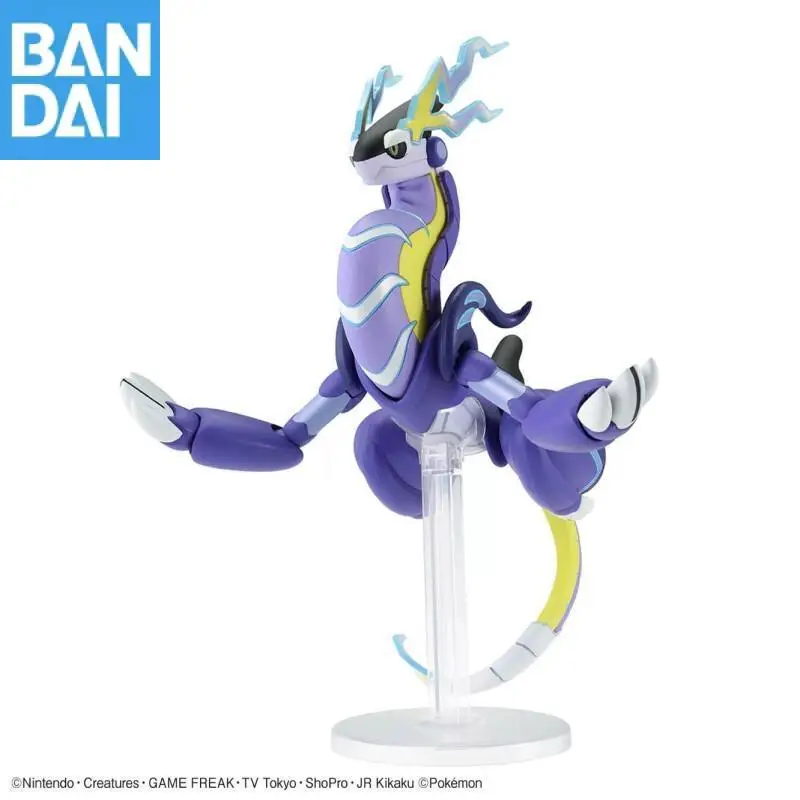 ของแท้จาก Bandai Namco Banpresto โปเกมอน 59 มิไรดอน ชุดประกอบใหม่และยังไม่ได้เปิด ฟิกเกอร์อนิเมะ PVC ของสะสม ของเล่นเด็ก ของขวัญ
