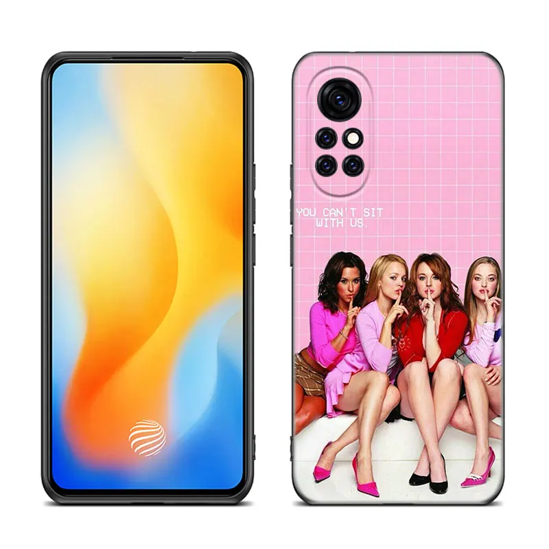 Mean Girls Burn Book Black Silicone Phone Case For Huawei Nova 11 12 Ultra 9 10 SE Pro 11E 11i 12i Y70 + Y60 Y61 Y71 Y72 Y90 Y91 image 5