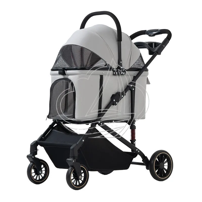 Original Multifunctional Pet Stroller, Portable & Foldable, for Small - Medium Dogs, Great for Outdoor Trips