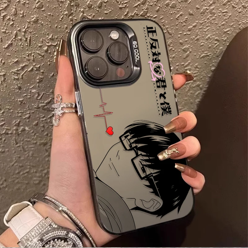 Anime YUSUKE TANI MIYU SUZUKI COUPLE Phone Case for iPhone 12 17 Air Pro Max 16 15 11 14 13 Pro Max XS X XR Plus 8 7 SE 2020