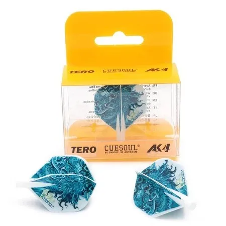 CUESOUL TERO AK4 Dart Flights With Four Mythological Symbols Design