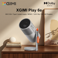 XGIMI Play6e DLP 1080P PTZ Mini Portable Full HD Home Theater Camping 4K Projector With Battery Android Smart TV MEMC
