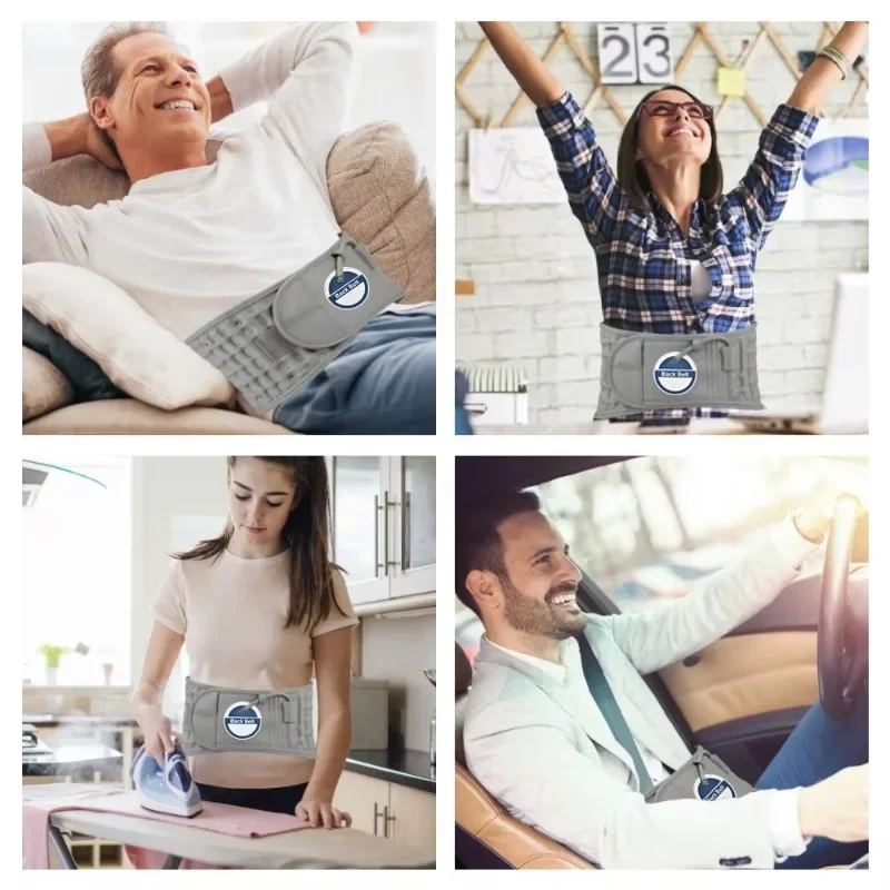 Decompression Back Support Operation Lumbar Spine Fixation Lumbar Protection Traction Belt Retractable