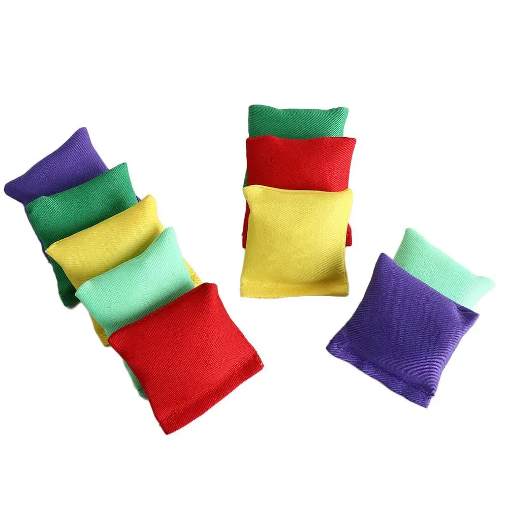 Parent-child Sandbag Throwing Toys Interactive Games Physical Training Mini Bean Bags 10pcs/set Sandbag Outdoor Sports Toys