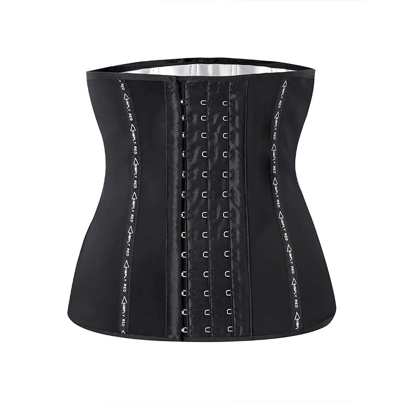 13 Bones Waist Trainer Body Shaper Waisted Cincher Tummy Control Slimming Flat Belly Fat Burning Girdle Corset