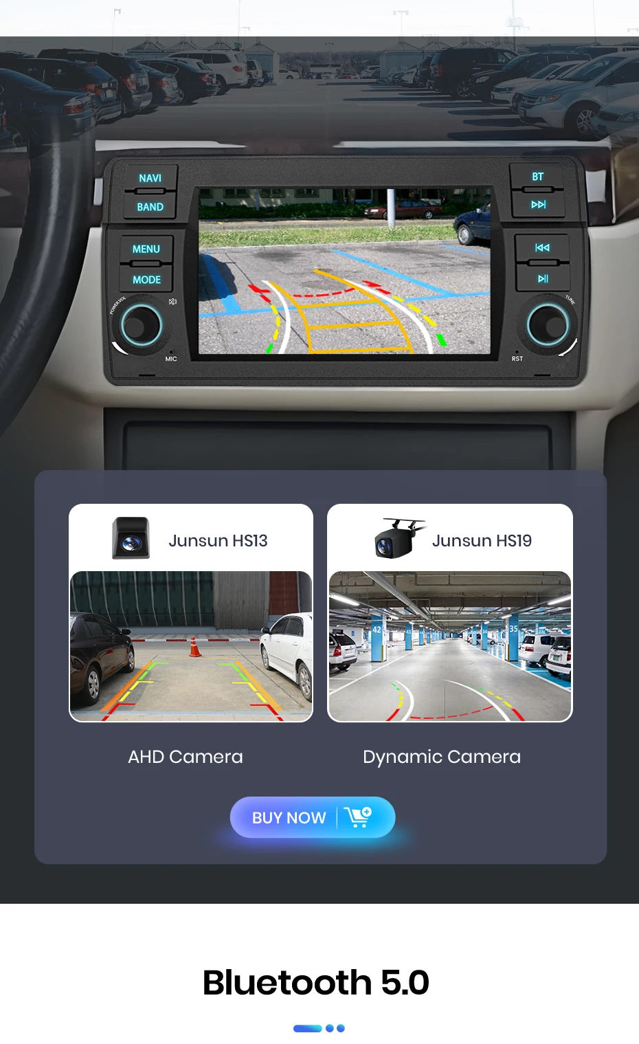 Junsun 7" 10,26" Kabelloses CarPlay Android Auto Autoradio für BMW E46 M3 318 320 325 330 335 Multimedia Kabelloses Apple CarPlay Smart Intelligentes System IPS Touchscreen Stereo Videoplayer 2 Din Autoradio Haupteinheit Navigation BT GPS 4G FM DSP RDS SWC – Detail 18