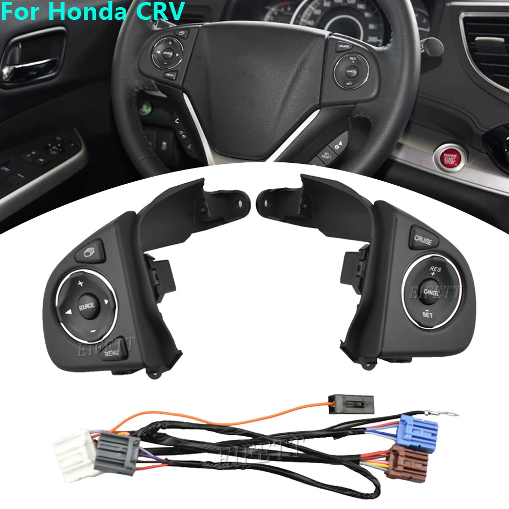 Multifunctional Steering Wheel Control Switch Cruise Button For Honda CRV 2012 2013 2014 2015 2016