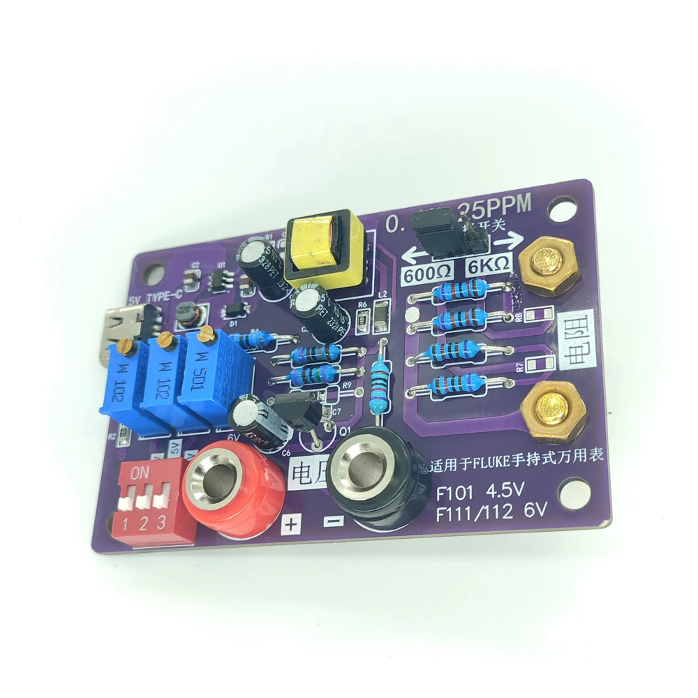 3V 4.5V 6V Voltage Calibration Resistor Verification board for FLUKE Handheld Multimeters