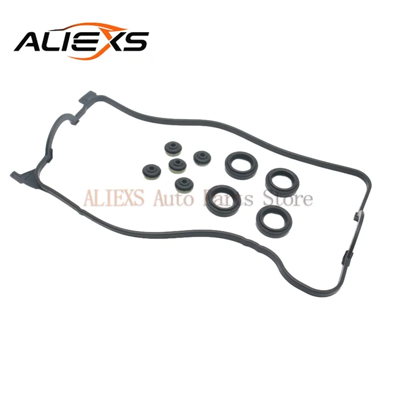 4PCS Valve Cover Gasket Kit Set 12030-P07-000 12030P07000 For Honda Civic VX EX CX DX LXGX HX Del Acura EL D14 D15 D16