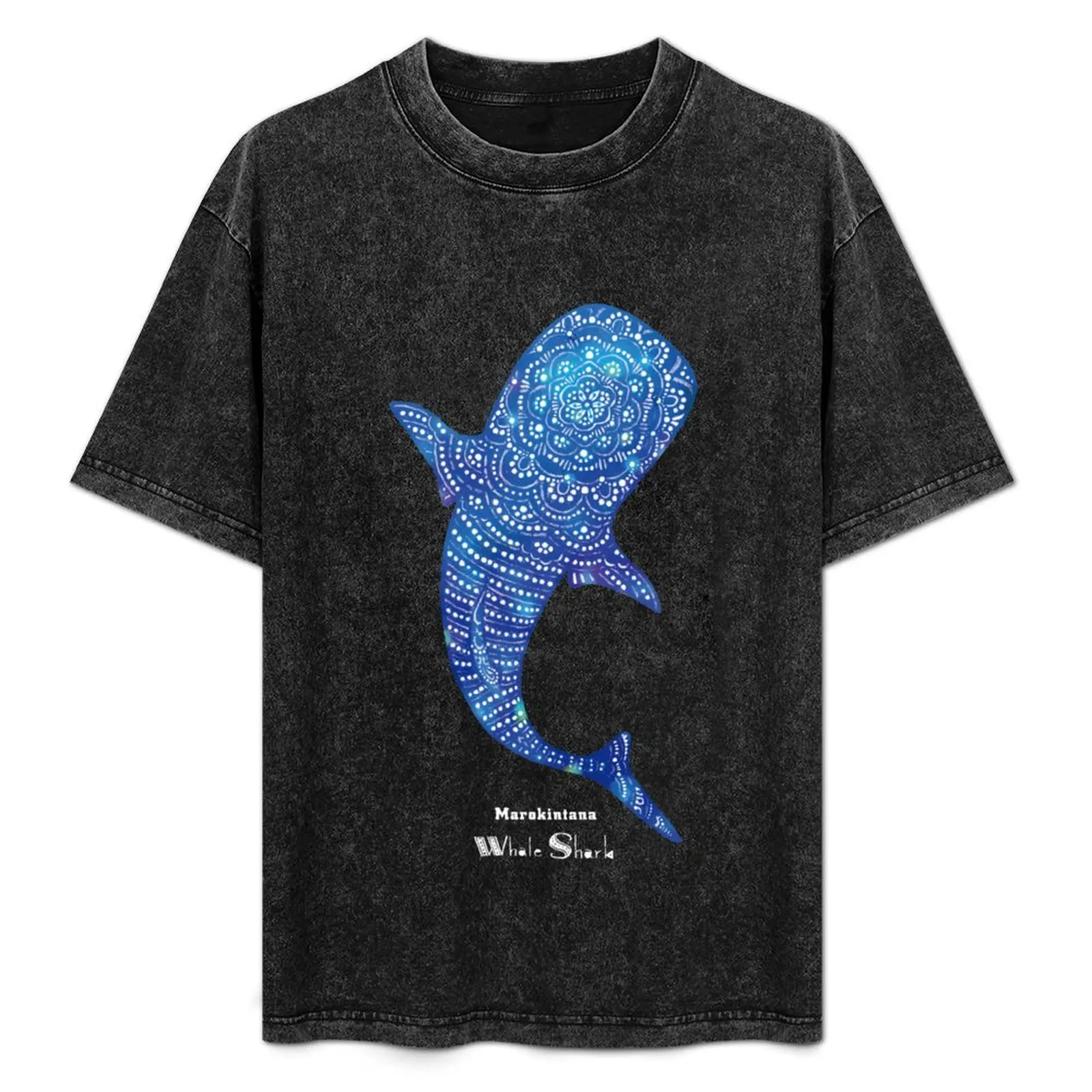 

Marokintana - Whale Shark I T-Shirt Big Size Loose Fit Tee Shirt