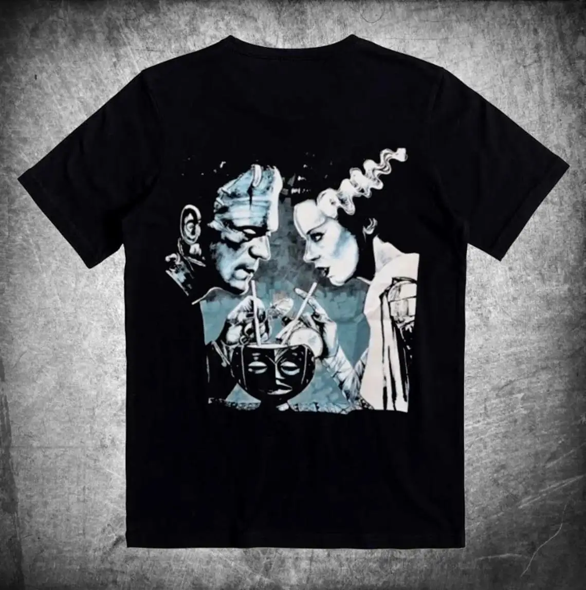 FRANKENSTEIN T-shirt Bride Horror Monster Movie