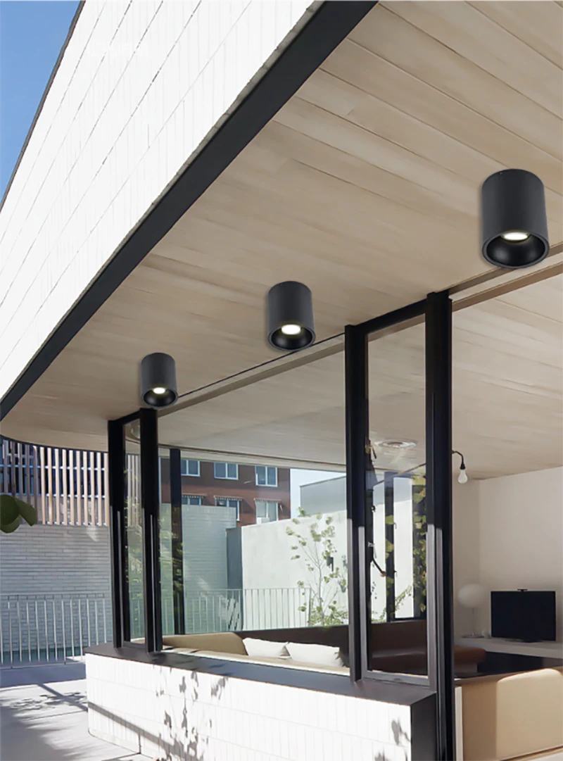 COB Wasserdichte oberfläche montiert downlight