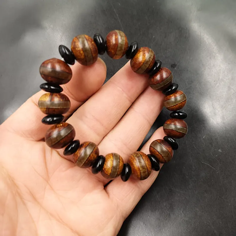 Dzi Old Agate Bead …