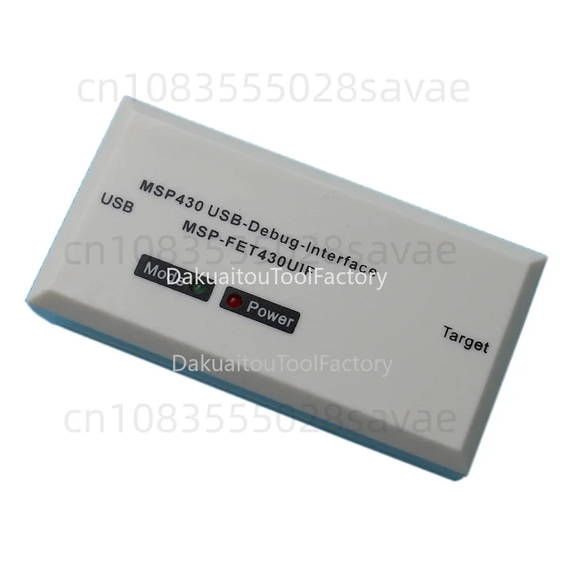 USB MSP430 Emulator MSP-FET430UIF Download Burning Single Chip Microcomputer JTAG Burning Writer Gold Plating