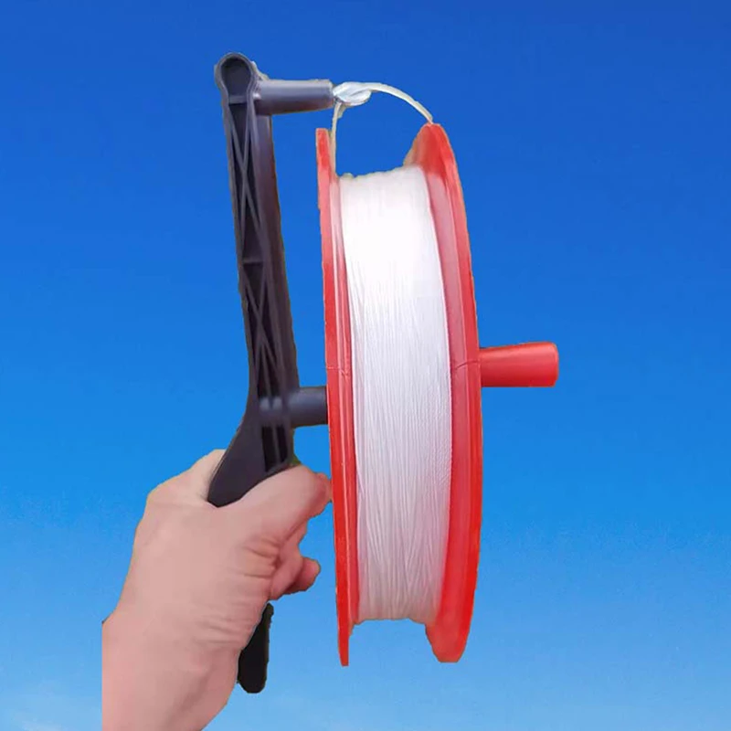 New Kite Wheel Line Length 30/50/100/150/200M Outdoor Ball Bearing Wheel Kite Winder Tool Handle String Winder Kite Accessories