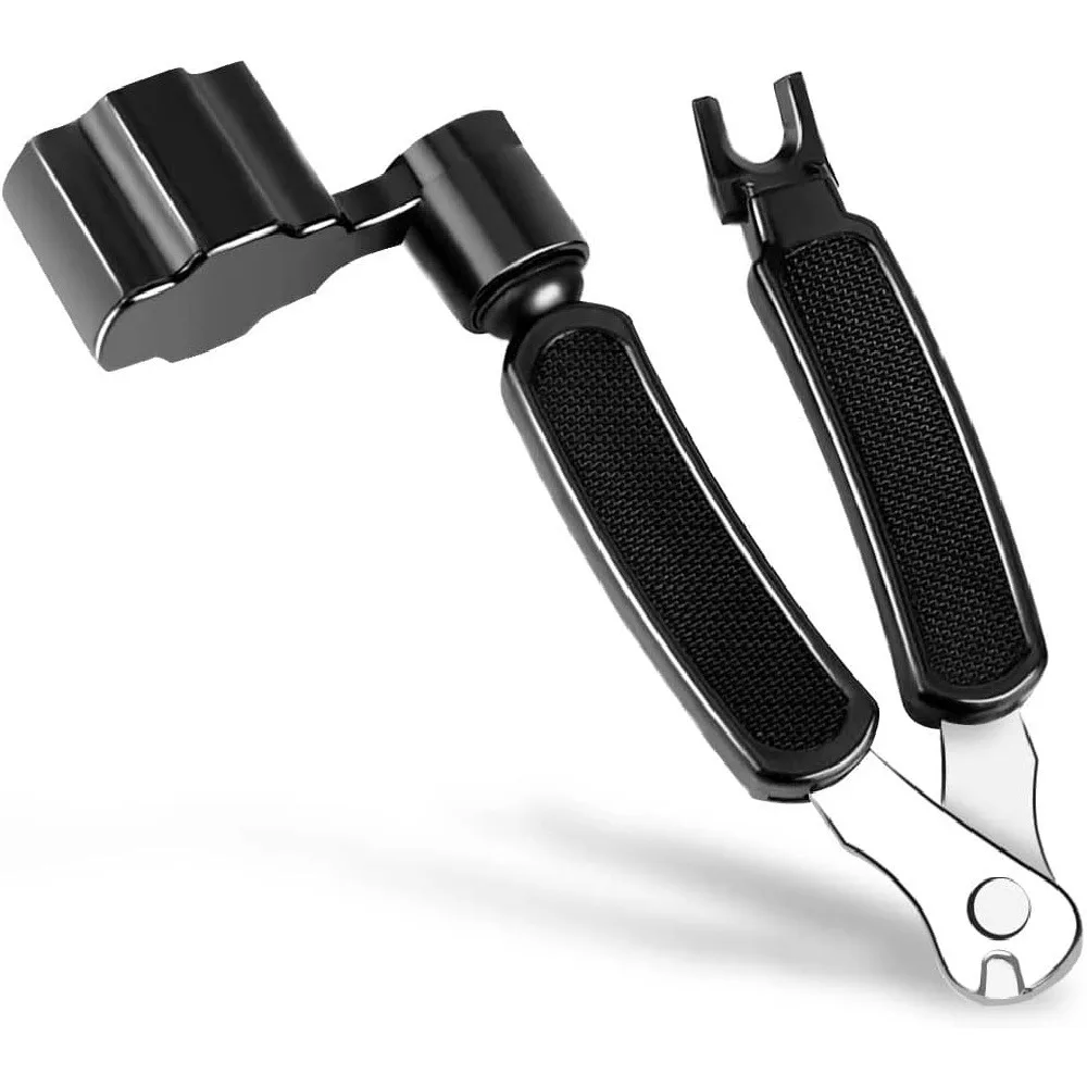 3 in 1 Guitar String Changing Tool, Multifunctional Guitar Winder, String Cutter & Bridge Pin Puller, Guitar Maintenance Accessory, 1 Pc