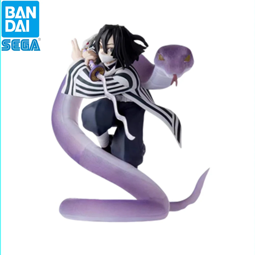 In Stock Original SEGA Demon Slayer Iguro Obanai PVC 15cm Anime Character Model Collection Desktop Decoration Toys Gifts
