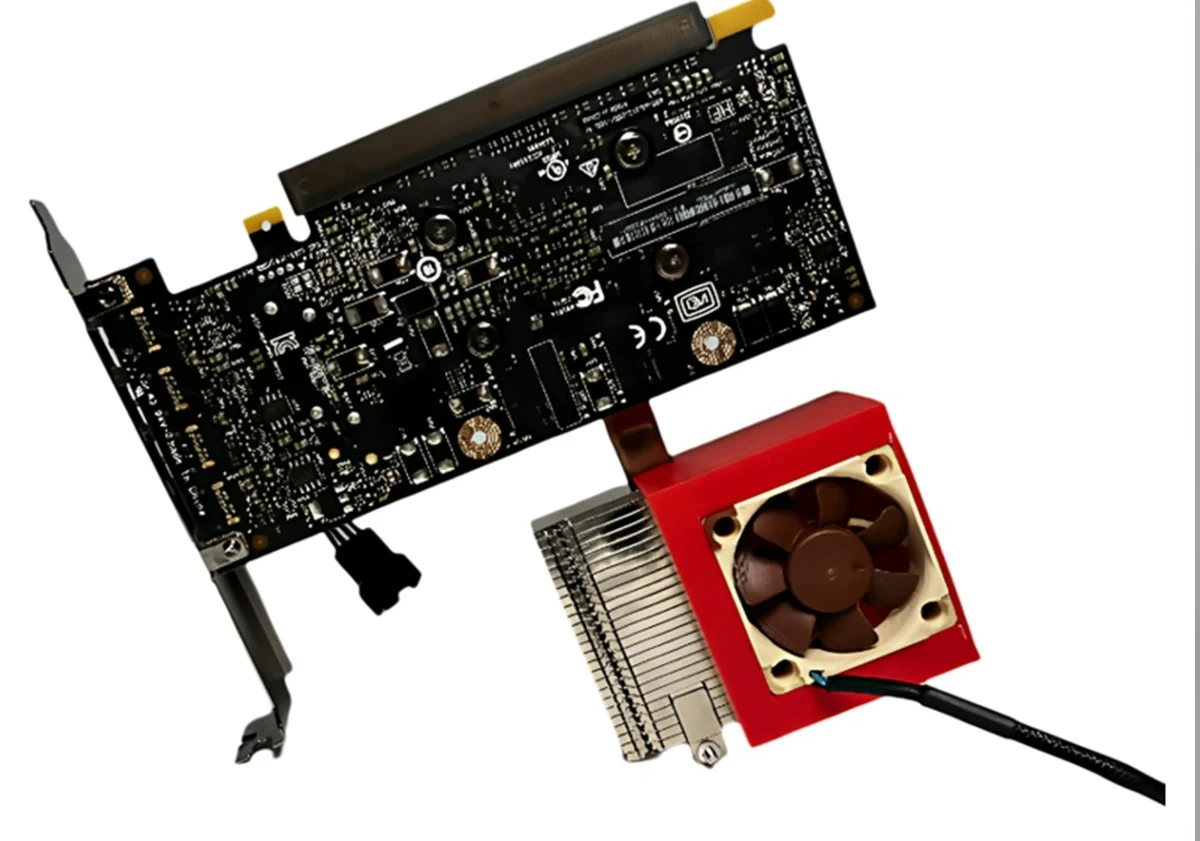 New Add-on Active Cooling Fan for Lenovo P320 Tiny Nvidia Quadro P600 NIOIMN2B7 8SSH40P20875T0DG82800XJ