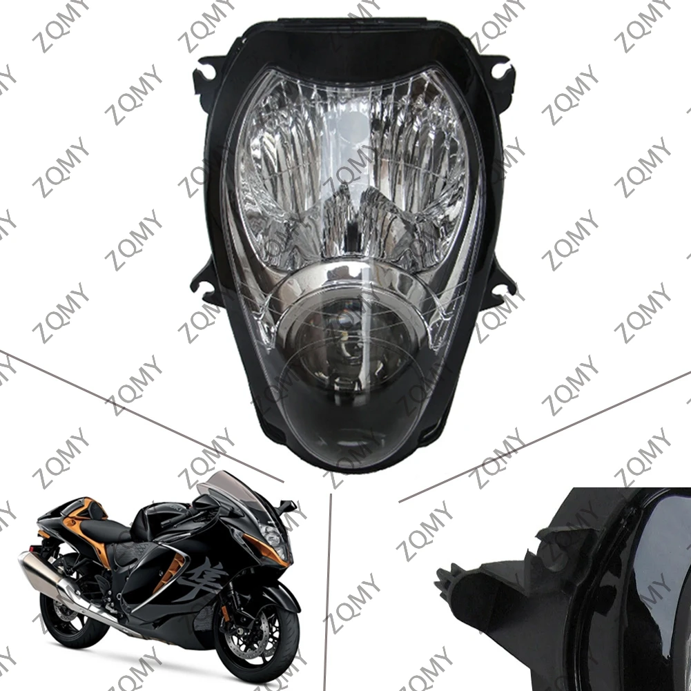 

Передняя фара для Suzuki GSX1300R Hayabusa 1999 2000 2001 2001 2002 2003 2004 2005 2006 2007 деталь для освещения мотоцикла