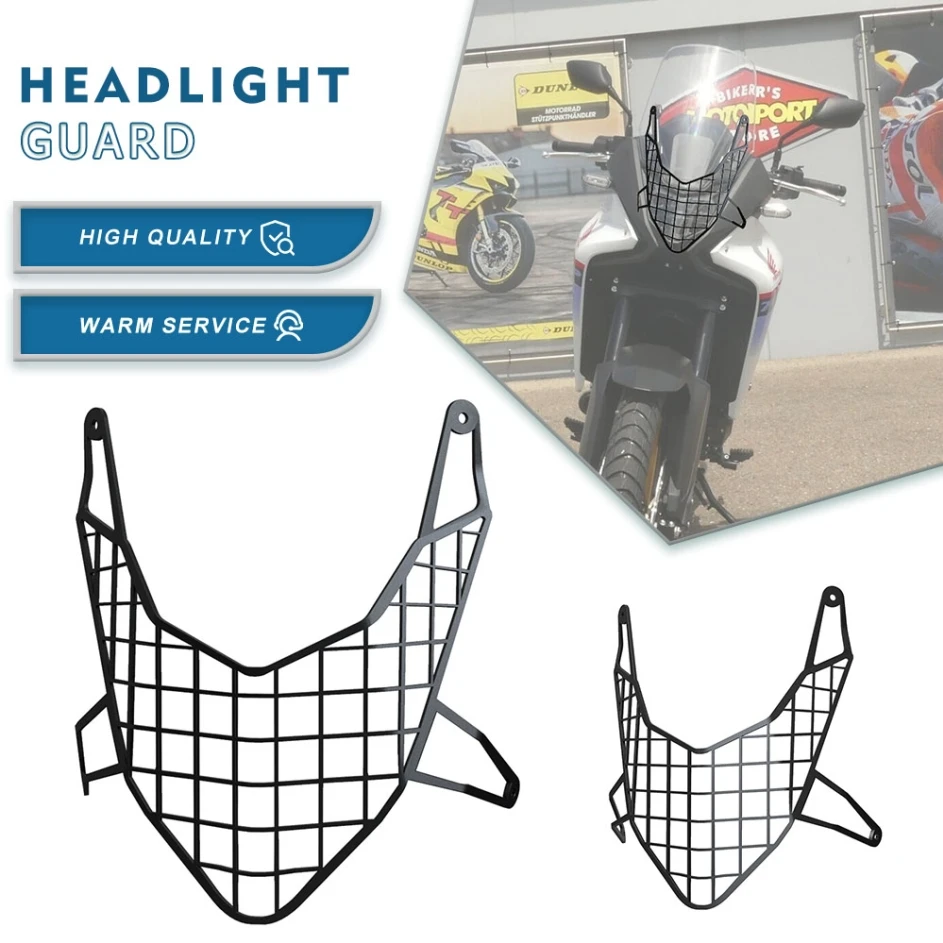 

Transalp XL750 Accessories Motorcycle Headlight Guard Head Light Aluminum Grill Cover Protectors for HONDA XL 750 TRANSALP 2023-