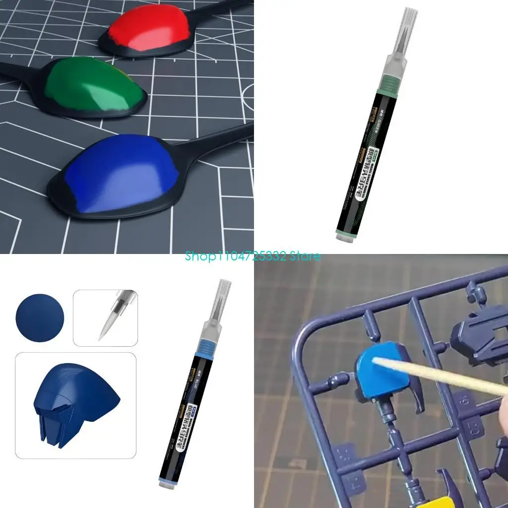 P5EA Soft Brush Tip Paint Marker For Model Coloring and Scale Model Retouching