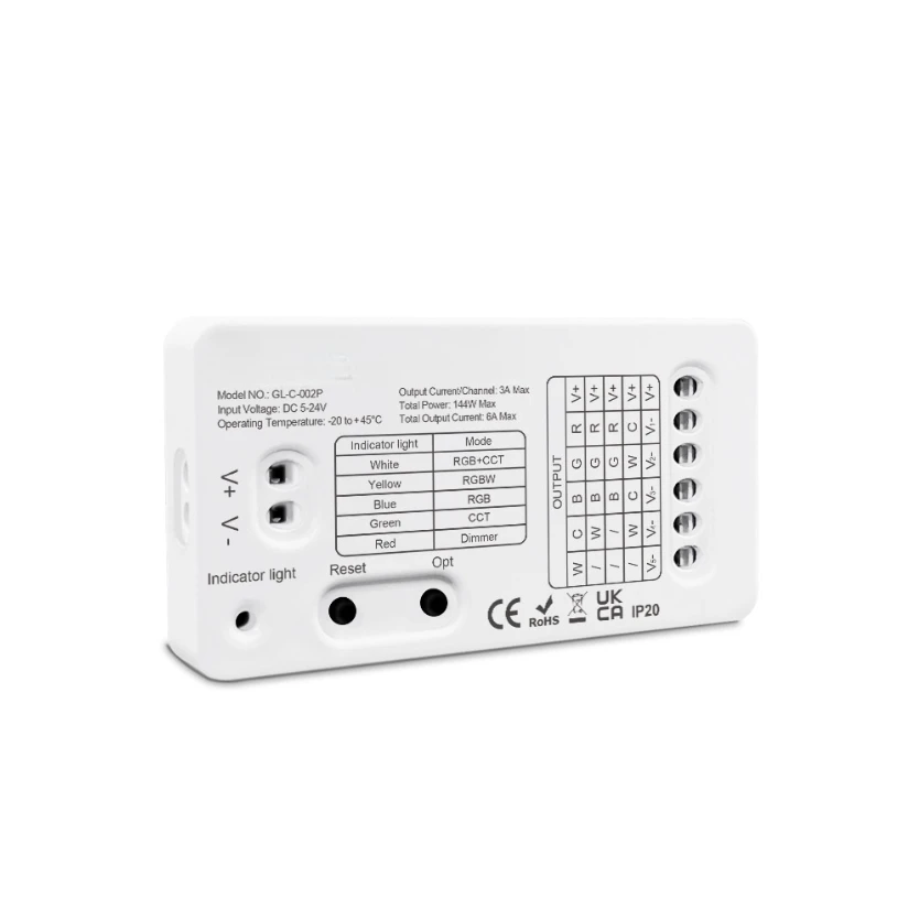 FOR ZIGBEE 3.0 5 in 1 LED Controller for RGB CCT RGBW Strip Lights with Voice and APP Control for Smart Lighting Solutions
