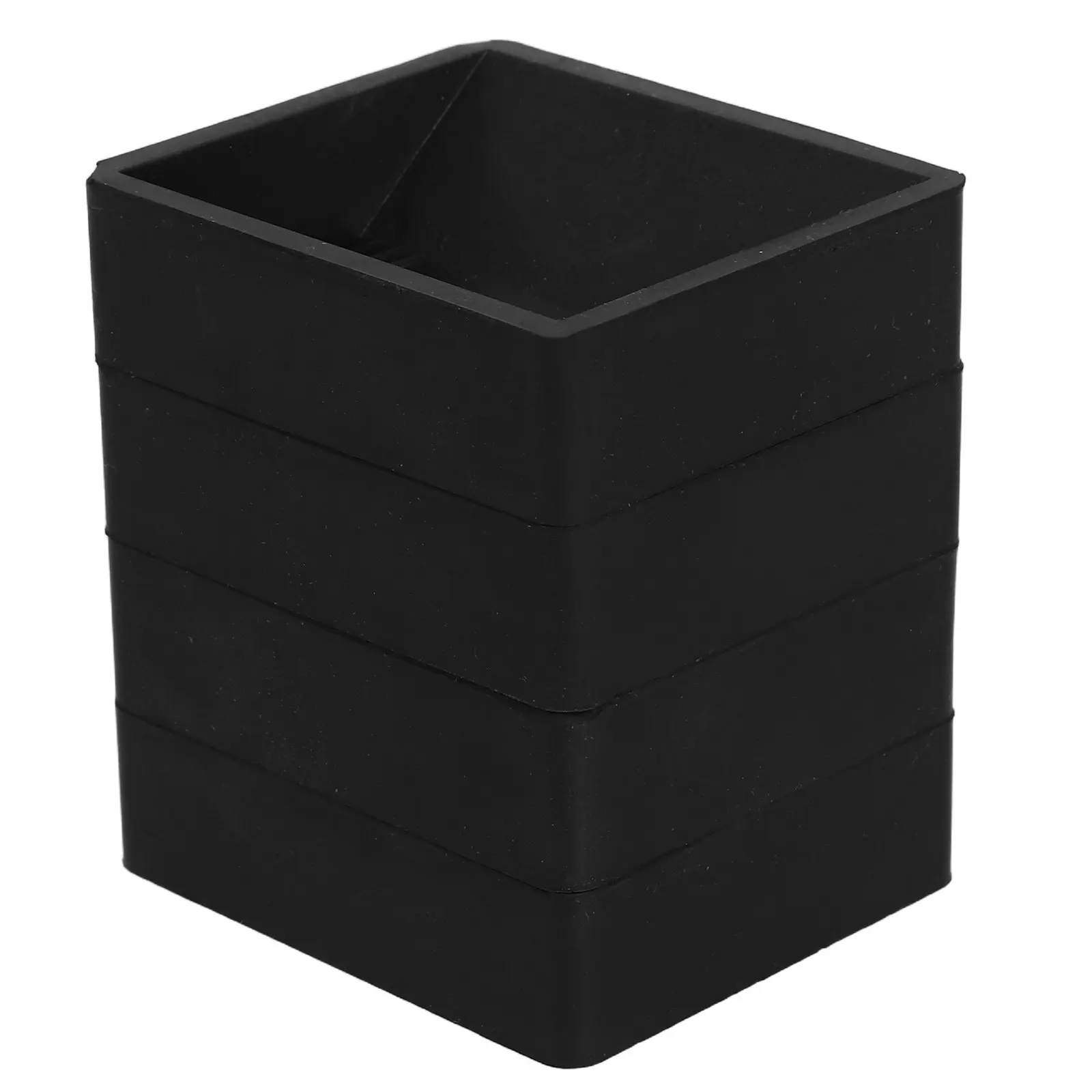 4Pcs Swivel Caster Wheel Base Rubber Furniture Stopper Cups Non-Slip Floor Protectors for Sofa Bed Chair Fixed Caster Wheels