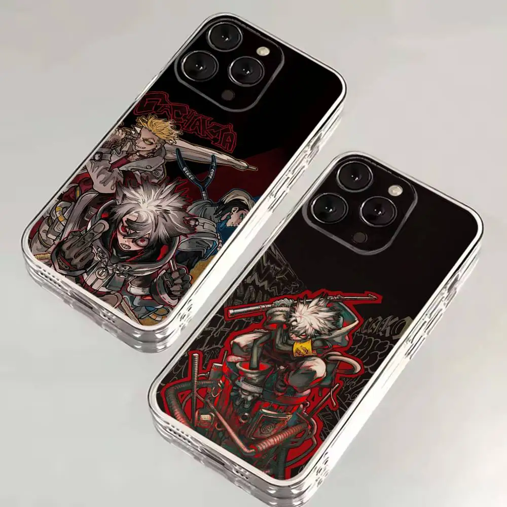 

Anime G-Gachiakuta Phone Case For iPhone 16,15,14,13,12,11 Plus,Pro,Max,XR,XS,X,7,8 SE,Mini Transparent Silicone Soft